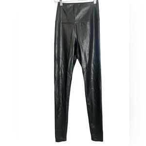 Wilfred free black vegan leggings size small rocker edgy concert punkcore